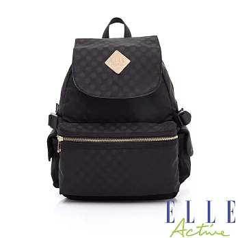 ELLE ACTIVE波卡圓點系列-後背包-小