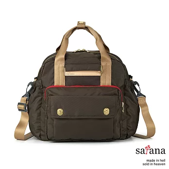 satana - 多功能後背包 - 深咖啡