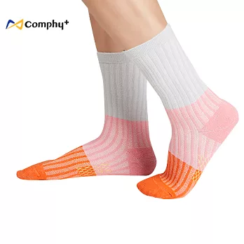 【Comphy +】三色透氣休閒三分襪(淺灰)- 除臭 抑菌 吸濕排汗更舒服