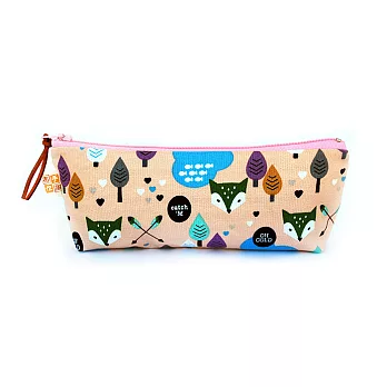 狐狸小樹筆袋