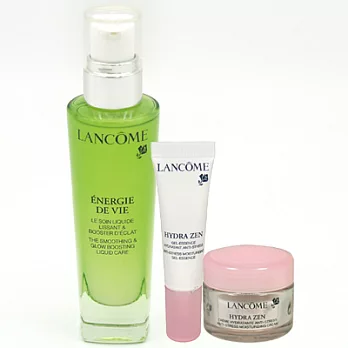 LANCOME蘭蔻 菁萃亮妍能量精華(50ml)+超水妍舒緩保濕2件
