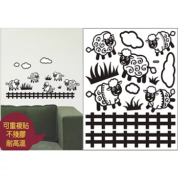 魔丽貼—壁貼系列 環保/不殘膠/可重覆撕黏 POD-603