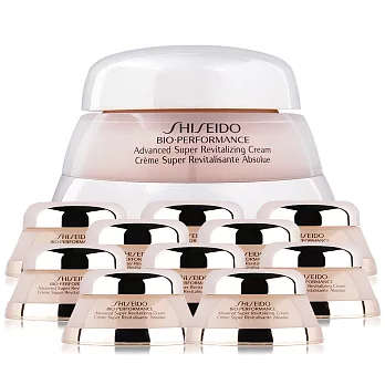 SHISEIDO 資生堂 百優 精純乳霜(75ml)+精純乳霜 (7ml)-無盒X10