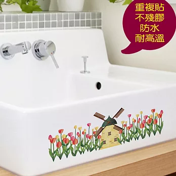 魔丽貼-磁磚壁貼環保/無毒/不殘膠/可重覆撕黏 PGT-305(磁磚.浴磚.馬桶.洗手抬貼)