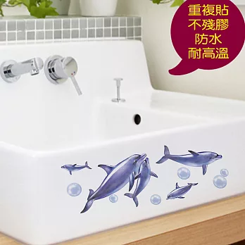 魔丽貼-磁磚壁貼環保/無毒/不殘膠/可重覆撕黏 PGT-309(磁磚.浴磚.馬桶.洗手抬貼)