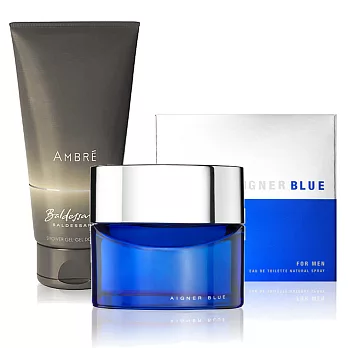 Aigner 愛格納 BLUE 藍色經典男士香水100ml★贈巴爾德賽里尼品牌沐浴精★