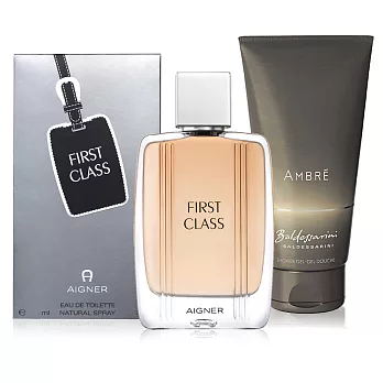 Aigner 愛格納 FIRST CLASS 自信優雅男性淡香水100ml★贈巴爾德賽里尼品牌沐浴精★