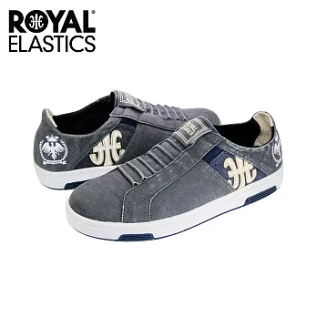【Royal Elastics】男-Icon Washed Eagle 休閒鞋-鐵灰(02372-535)US7.5鐵灰