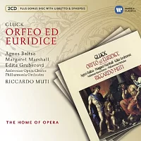 葛路克：奧菲歐與幽莉蒂絲 / 芭兒莎（次女高音）葛貝洛娃（女高音）穆提（指揮）愛樂管弦樂團 (2CD)