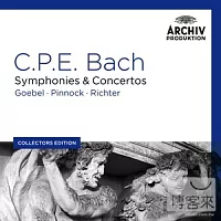 C.P.E. 巴哈：交響曲與協奏曲集 / 平諾克 / 卡爾．李希特與戈貝爾，指揮 (6CD)