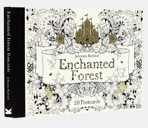 Enchanted Forest Postcards: 20 Postcards (魔法森林：《秘密花園》第二集明信片組)