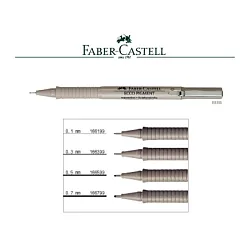 【FABER─CASTELL】代針筆4枝入(0.1，0.3，0.5，0.7)