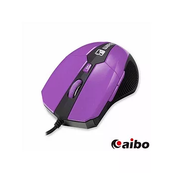 aibo S603 六鍵式有線光學戰神鼠-神秘紫