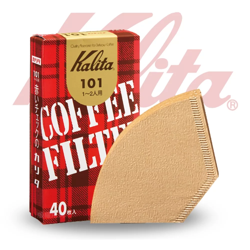 【日本】KALITA 101系列 咖啡屋無漂白咖啡濾紙
