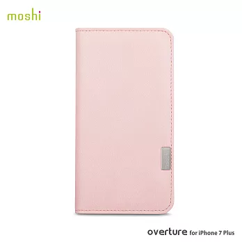 Moshi Overture for iPhone 7 Plus (5.5” ) 側開卡夾型保護套粉