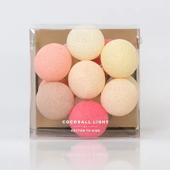 【韓國 Cotton to Kids】Mini Cocoball LED氣氛棉球燈串strawberry