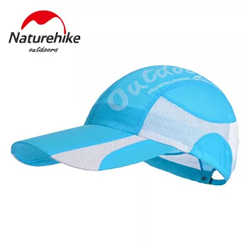 【Naturehike】混色風格款防曬透氣遮陽帽/鴨舌帽/棒球帽天藍