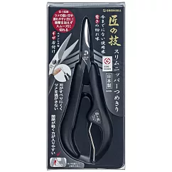 日本綠鐘匠之技鍛造不銹鋼防滑握柄指甲修飾剪(G─1028)