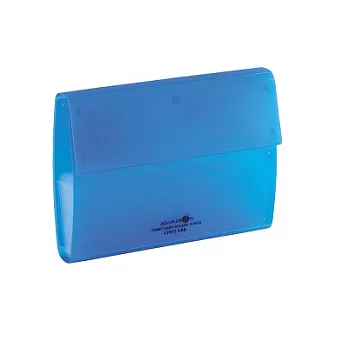 日本 LIHIT 雙排式卡片時尚隨身包-20入 ( A-5012 )青色
