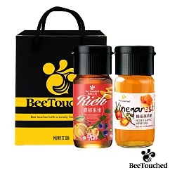 蜜蜂工坊─好醋蜜禮盒(濃郁果蜜700g+蜂蜜蘋果醋500ml)