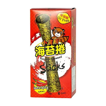 【小浣熊】零油脂海苔捲-經典辣味