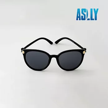 【ASLLY】雅緻款純黑墨鏡/太陽眼鏡