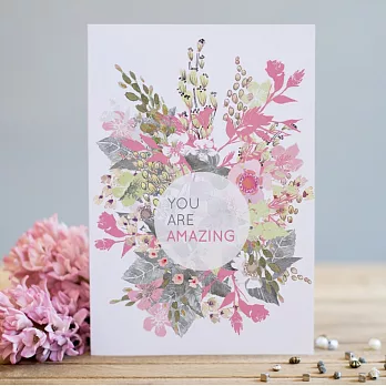 【LOUISE TILER】You Are Amazing #萬用卡 #花卉 #英國進口 #FT003