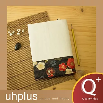 uhplus Q-plus雙面書衣-繁花盛開(白樺)