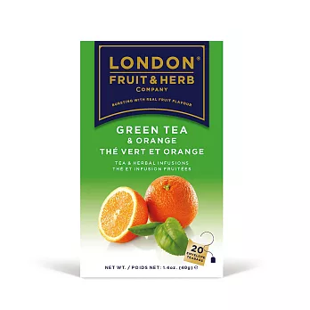 LFH 英國 芙賀水果茶 甜橙綠茶(2gx20入/盒)
