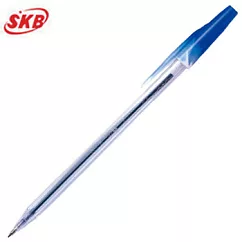 (盒裝12支)SKB SB─202秘書型原子筆0.7藍