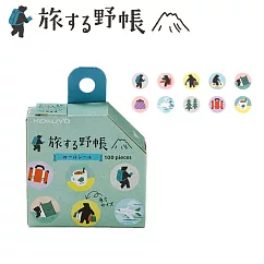 KOKUYO 旅行野帳系列─貼紙貼紙捲