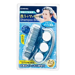 日本綠鐘GT風呂沐浴用機能型按摩洗頭刷(GT─500)