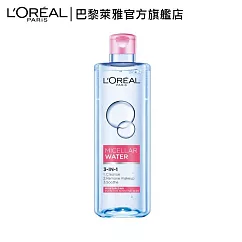 LOREAL Paris 巴黎萊雅 三合一卸妝潔顏水 400ml_保濕型