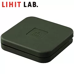 LIHIT LAB A─7757電線整理盒─附磁鐵 橄欖綠色