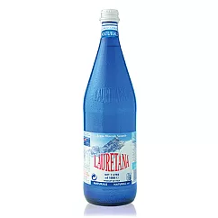 義大利【Lauretana】蘿莉塔娜天然冰河水─玻璃瓶(1L)