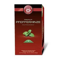 德國《TEEKANNE》薄荷草本茶 Peppermint (2.25g*20入/盒)