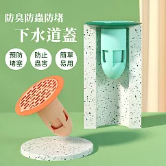 【EZlife】防臭防蟲地漏內芯下水道蓋(2入組)