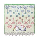 【日本丸真】Moomin花朵叢林無撚刺繡 (洗臉巾)