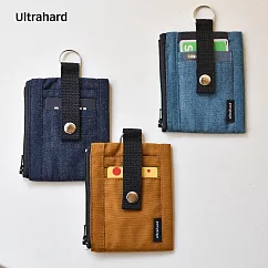 Ultrahard 簡約隨身ID卡夾零錢包/證件套 ─ 牛仔藍