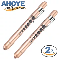 【Ahoye】LED專業用筆燈 (二入組) 非醫療用途 手電筒