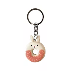 青青 簡單生活系列 CZ─490 動物甜點店鑰匙圈 A.兔子