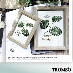 TROMSO瓦克隆木紋4X6相框─咖啡色