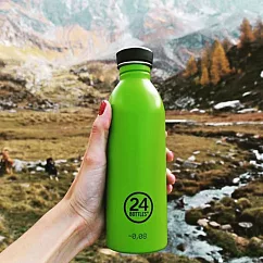 【福利品】義大利 24Bottles 輕量冷水瓶 500ml ─ 檸檬綠