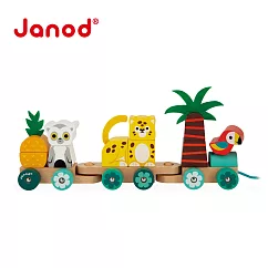 【法國Janod】雨林大冒險─雨林動物接駁車