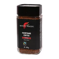 【Mount Hagen】德國進口 公平貿易即溶咖啡粉(100g/罐)