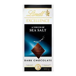 【Lindt 瑞士蓮】極醇系列海鹽口味黑巧克力100g