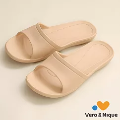 維諾妮卡 強化靜音甘丹拖鞋 S 奶茶