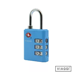 VIAGGI TSA海關密碼鎖(藍色) 無 藍色