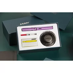 LAMY恆星系列鋼筆墨水禮盒─紫丁香 限量 筆尖─F 紫丁香