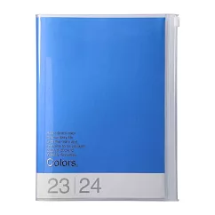 【Mark’s】2024 直式週記事收納手帳A5 ‧ 素彩藍